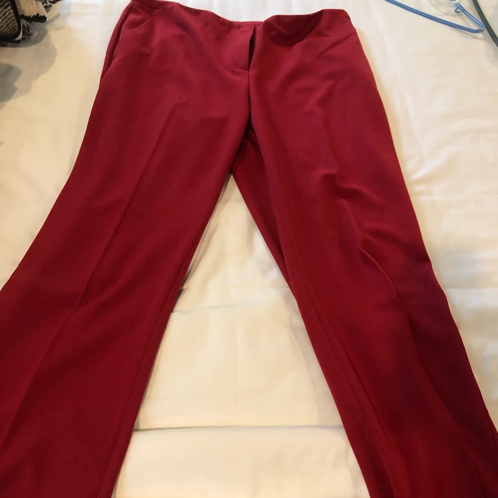 red Dress pants